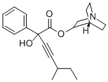3-Quinuclidyl phenyl(3-methyl-1-pentynyl)glycolate A CAS#: 101711-10-8