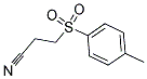 3-(TOLUENE-4-SULFONYL)-PROPIONITRILE CAS#: 10154-80-0