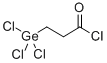 3-(TRICHLOROGERMYL)PROPIONYLCHLORIDE CAS#: 15961-24-7