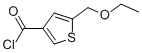3-Thiophenecarbonyl chloride, 5-(ethoxymethyl)- (9CI) CAS#: 111859-83-7