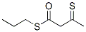 3-Thioxobutanethioic acid S-propyl ester CAS#: 20560-74-1