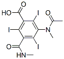 3-(acetylmethylamino)-2,4,6-triiodo-5-[(methylamino)carbonyl]benzoic acid CAS#: 21656-26-8