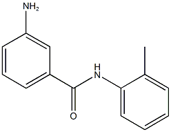 3-amino-N-(2-methylphenyl)benzamide CAS#: 14315-20-9