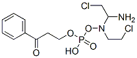 3-[amino-[bis(2-chloroethyl)amino]phosphoryl]oxy-1-phenyl-propan-1-one CAS#: 100993-68-8