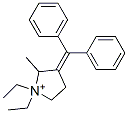 3-(benzhydrylidene)-1,1-diethyl-2-methylpyrrolidinium CAS#: 10236-81-4
