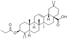 3-beta-Hydroxy-olean-12-en-28-oic acid propionate CAS#: 107304-64-3