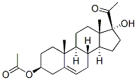 3-beta,17-alpha-dihydroxypregn-5-en-20-one 3-acetate CAS#: 1863-39-4