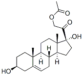 3-beta,17-alpha,21-trihydroxypregn-5-en-20-one 21-acetate CAS#: 1474-10-8