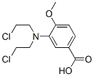 3-[bis(2-chloroethyl)amino]-4-methoxy-benzoic acid CAS#: 24812-96-2