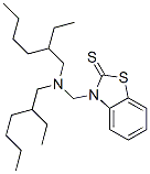 3-[(bis(2-ethylhexyl)amino)methyl]benzothiazole-2-thione CAS#: 105254-85-1