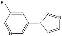 3-bromo-5-(1H-imidazol-1-yl)pyridine CAS#: 263868-66-2