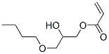 3-butoxy-2-hydroxypropyl acrylate CAS#: 13282-82-1