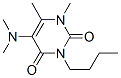 3-butyl-5-dimethylamino-1,6-dimethyl-pyrimidine-2,4-dione CAS#: 102613-20-7