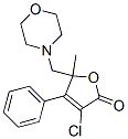 3-chloro-5-methyl-5-(morpholin-4-ylmethyl)-4-phenyl-furan-2-one CAS#: 106609-78-3