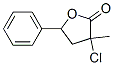 3-chlorodihydro-3-methyl-5-phenylfuran-2(3H)-one CAS#: 15121-77-4