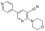 3-cyano-2-morpholino-5-(pyrid-4-yl)pyridine CAS#: 108610-78-2