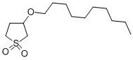 3-(decyloxy)tetrahydrothiophene 1,1-dioxide CAS#: 18760-44-6