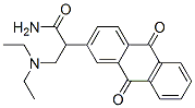 3-diethylamino-2-(9,10-dioxoanthracen-2-yl)propanamide CAS#: 105532-68-1