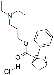 3-(diethylamino)propyl 2-phenylbicyclo[2.2.1]heptane-2-carboxylate hydrochloride CAS#: 26908-91-8