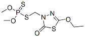 3-(dimethoxyphosphinothioylsulfanylmethyl)-5-ethoxy-1,3,4-thiadiazol-2 -one CAS#: 2669-32-1