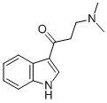 3-dimethylamino-1-(1H-indol-3-yl)propan-1-one CAS#: 24955-83-7