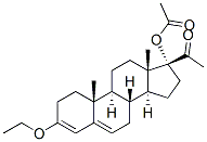 3-ethoxy-17-hydroxypregna-3,5-dien-20-one 17-acetate CAS#: 16319-93-0