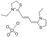 3-ethyl-2-[3-(3-ethylthiazolidin-2-ylidene)prop-1-enyl]-4,5-dihydrothiazolium perchlorate CAS#: 14350-47-1
