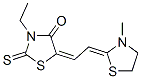 3-ethyl-5-[(3-methylthiazolidin-2-ylidene)ethylidene]rhodanine CAS#: 27930-87-6