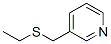 3-(ethylsulfanylmethyl)pyridine CAS#: 102206-63-3