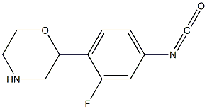 (3-fluoro-4-(Morpholinyl)phenyl)isocyanate CAS#: 224323-51-7