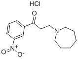 3-(hexahydro-1H-azepin-1-yl)-3'-nitropropiophenone hydrochloride CAS#: 13492-21-2