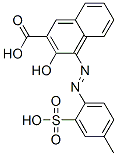 3-hydroxy-4-[(4-methyl-2-sulphophenyl)azo]-2-naphthoic acid CAS#: 16014-23-6