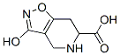 3-hydroxy-4,5,6,7-tetrahydroisoxazolo(4,5-c)pyridine-6-carboxylic acid CAS#: 105701-67-5