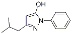 3-isobutyl-1-phenyl-1H-pyrazol-5-ol CAS#: 13051-47-3