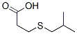 3-(isobutylthio)propanoic acid CAS#: 23246-19-7
