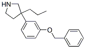 3-[m-(Benzyloxy)phenyl]-3-propylpyrrolidine CAS#: 27443-56-7