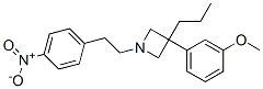 3-(m-Methoxyphenyl)-1-(p-nitrophenethyl)-3-propylazetidine CAS#: 19832-42-9