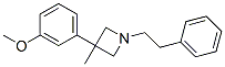 3-(m-Methoxyphenyl)-3-methyl-1-phenethylazetidine CAS#: 19832-28-1