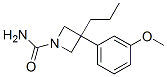 3-(m-Methoxyphenyl)-3-propyl-1-carbamoylazetidine CAS#: 19832-50-9