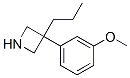 3-(m-Methoxyphenyl)-3-propylazetidine CAS#: 19832-32-7