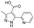 3-methyl-5-pyridin-2-yl-1H-pyrazole-4-carboxylic acid CAS#: 27305-69-7