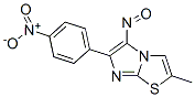 3-methyl-7-(4-nitrophenyl)-8-nitroso-4-thia-1,6-diazabicyclo[3.3.0]oct a-2,5,7-triene CAS#: 106636-46-8