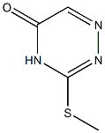 3-methylsulfanyl-2H-1,2,4-triazin-5-one CAS#: 18060-72-5