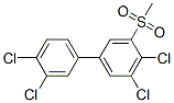 3-methylsulfonyl-4,5,3',4'-tetrachlorobiphenyl CAS#: 104104-34-9
