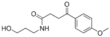 3-(p-Anisoyl)-N-(3-hydroxypropyl)propionamide CAS#: 20380-95-4