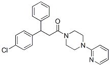 3-(p-Chlorophenyl)-3-phenyl-1-[4-(2-pyridyl)-1-piperazinyl]-1-propanone CAS#: 23904-74-7