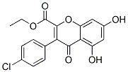 3-(p-Chlorophenyl)-5,7-dihydroxy-4-oxo-4H-1-benzopyran-2-carboxylic acid ethyl ester CAS#: 13004-40-5