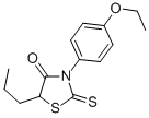 3-(p-Ethoxyphenyl)-5-propylrhodanine CAS#: 19334-80-6