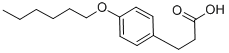 3-[p-(hexyloxy)phenyl]propionic acid CAS#: 25131-98-0