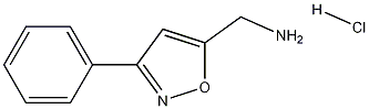 (3-phenylisoxazol-5-yl)methylamine hydrochloride CAS#: 13608-55-4